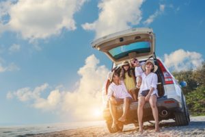 summer sizzler ad family travel