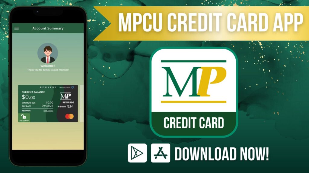 Credit Card app image with visual of phone and app icon