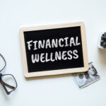 Financial wellness black frame
