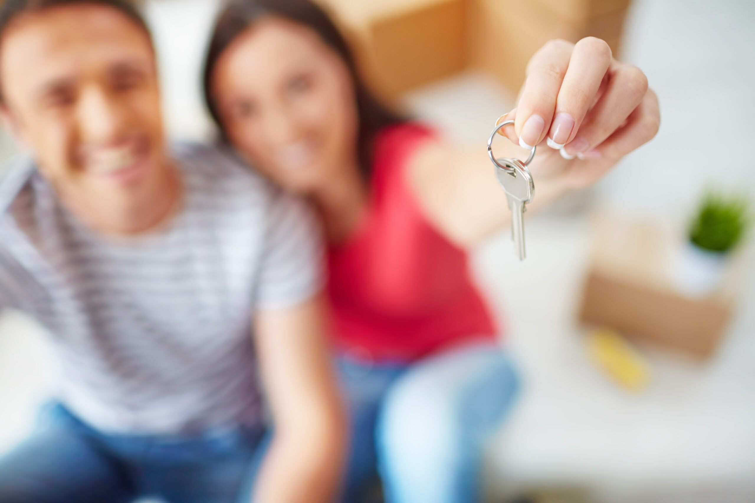 couple happy about Homeownership